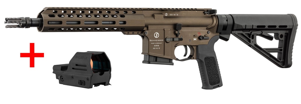 [8484909] Schmeisser Pack AR15 S4F M-Lok bronze 10.5''