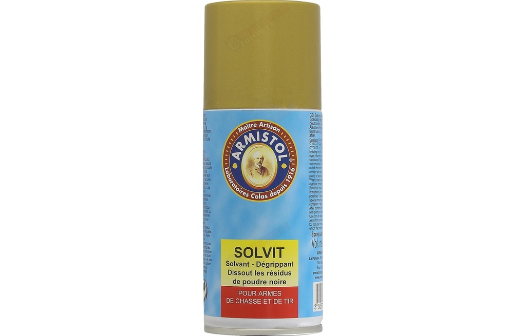 [8156715] Armistol Aerosol solvit poudre noire 150ml