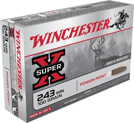 [M0745311] Winchester 243Win power point 100gr
