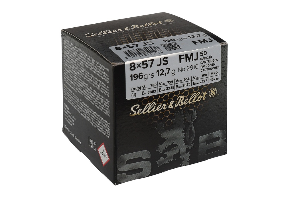 [4265390] Sellier&Bellot 8x57js Fmj X50
